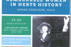 Remarkable Women in Herts History - Sawbridgeworth Local History Society