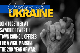 Standing with the Ukraine - Vigil