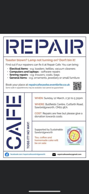 Repair Cafe March 2023