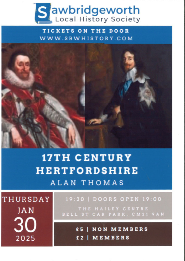 SLHS - 17th Century Hertfordshire - Alan Thomas