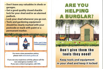 Are You Helping A Burglar?