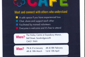 Bereavement Café 04 March 2025